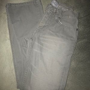 Boys Vans Gray Jeans Size 10